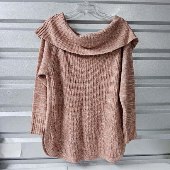 Jason Maxwell Sweater Oversized Collar Knit‎ Pullover Casual Comfy 1X - Picture 1 of 10